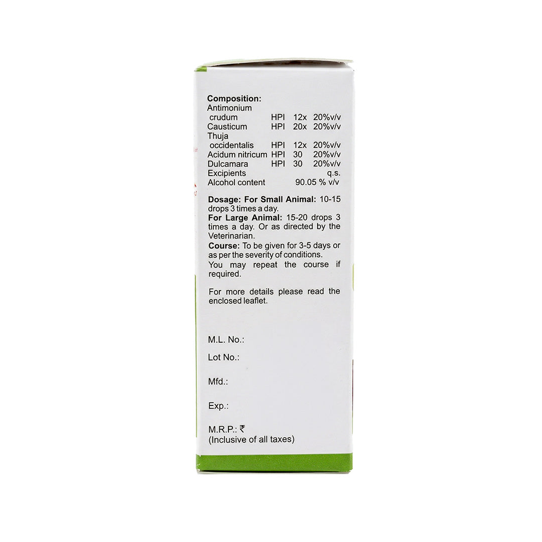 Bakson Veterinary Wart Aid Drops