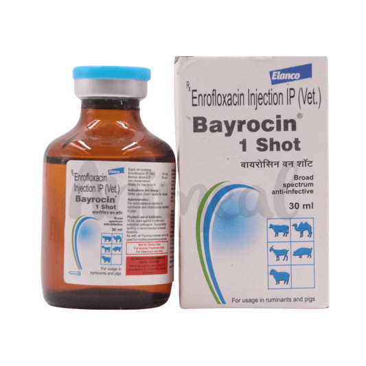 BAYROCIN 1SHOT INJ (S) - Animeal