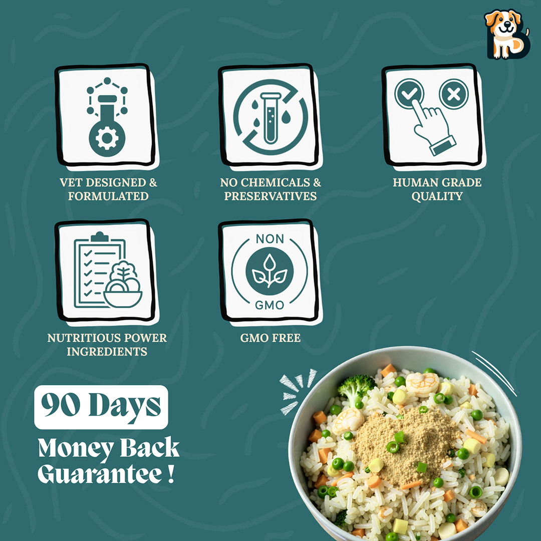 BFAB Prebiotic ProTopper Gut Health Supplement for Pets - 250g