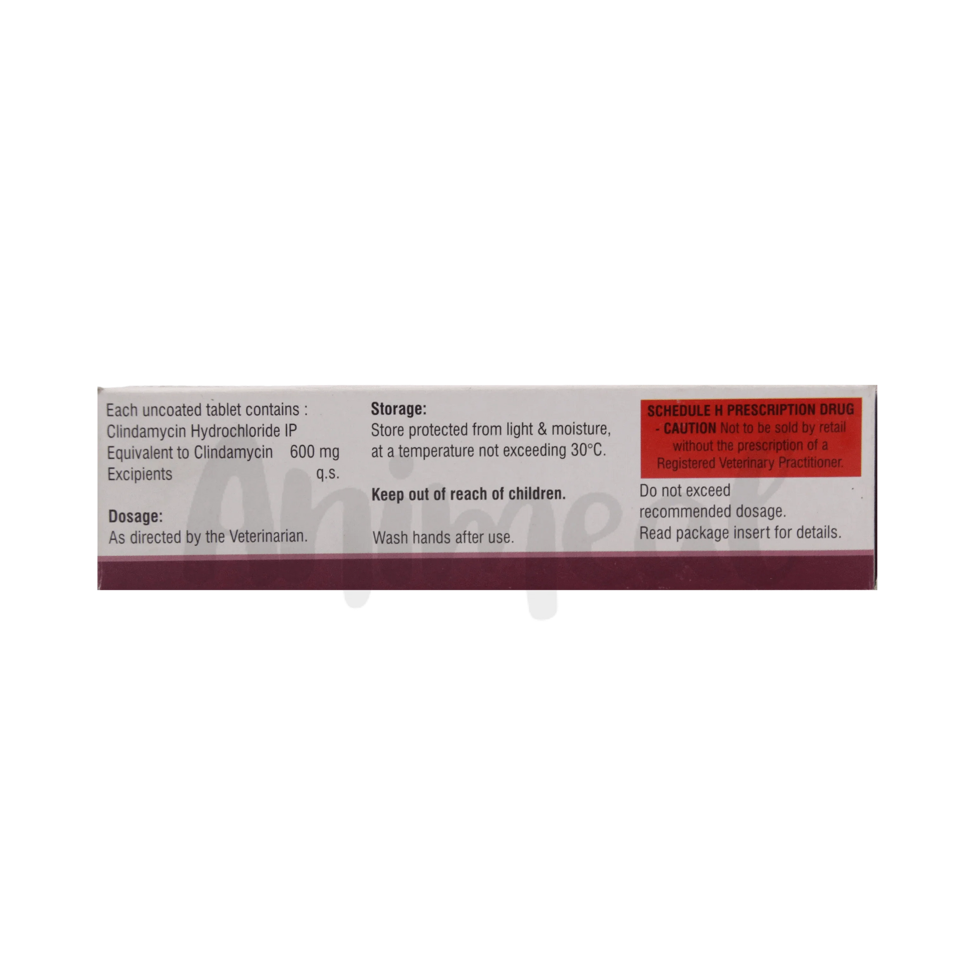 BIOCLAN 600 TABLET - Animeal