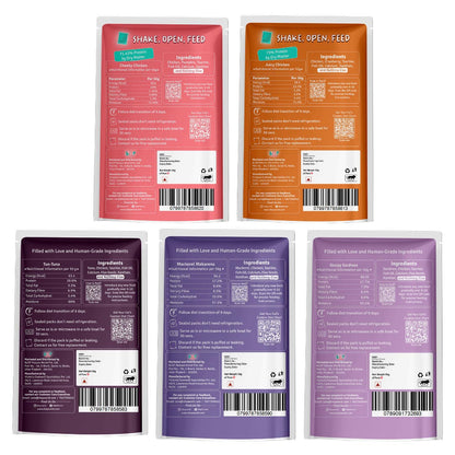 BLEP All Recipes Cat Wet Food Trial Pack | 50g | 5 Pack