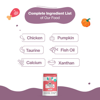 BLEP Cheeky Chicken Fresh Cat Food Trial Pack | 50g | 5 Pack