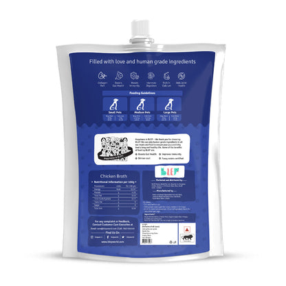 BLEP Chicken Broth for Cats & Dogs | 100ml | 10 Pack