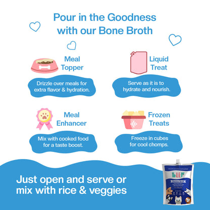 BLEP Chicken Broth for Cats & Dogs | 100ml | 10 Pack