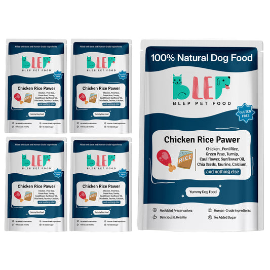 BLEP Chicken Rice Dog Wet Food Trial Pack | 100g | 5 Pack