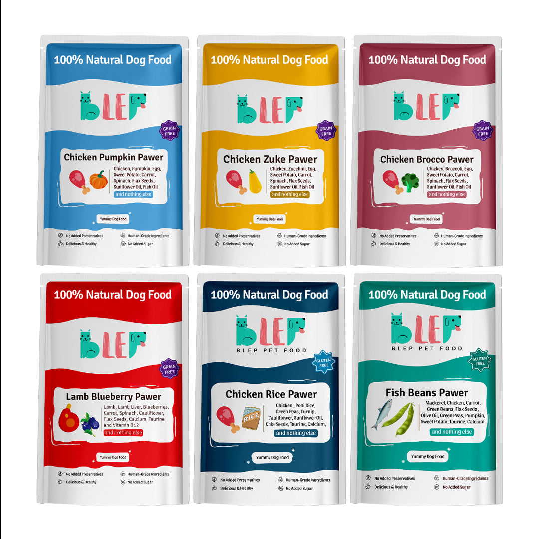 BLEP All recipes Dog Wet Trial Food | 100gm | 6 Pack