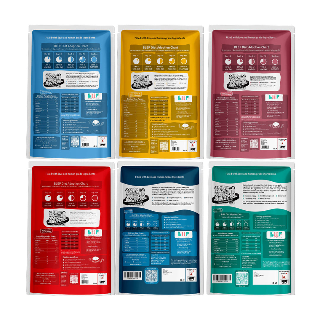 BLEP All recipes Dog Wet Trial Food | 100gm | 6 Pack