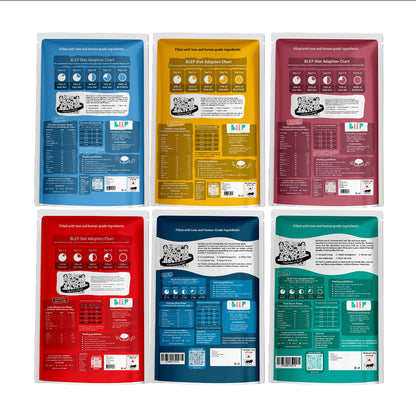BLEP All recipes Dog Wet Trial Food | 100gm | 6 Pack