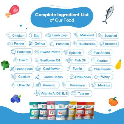 BLEP All Recipes Dog Wet Food Trial Pack | 100g | 7 Pack