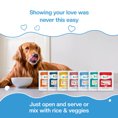 BLEP All Recipes Dog Wet Food Trial Pack | 100g | 7 Pack