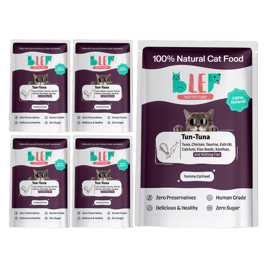 BLEP Tun-Tuna Cat Wet Food Trial Pack| 50g | 5 Pack
