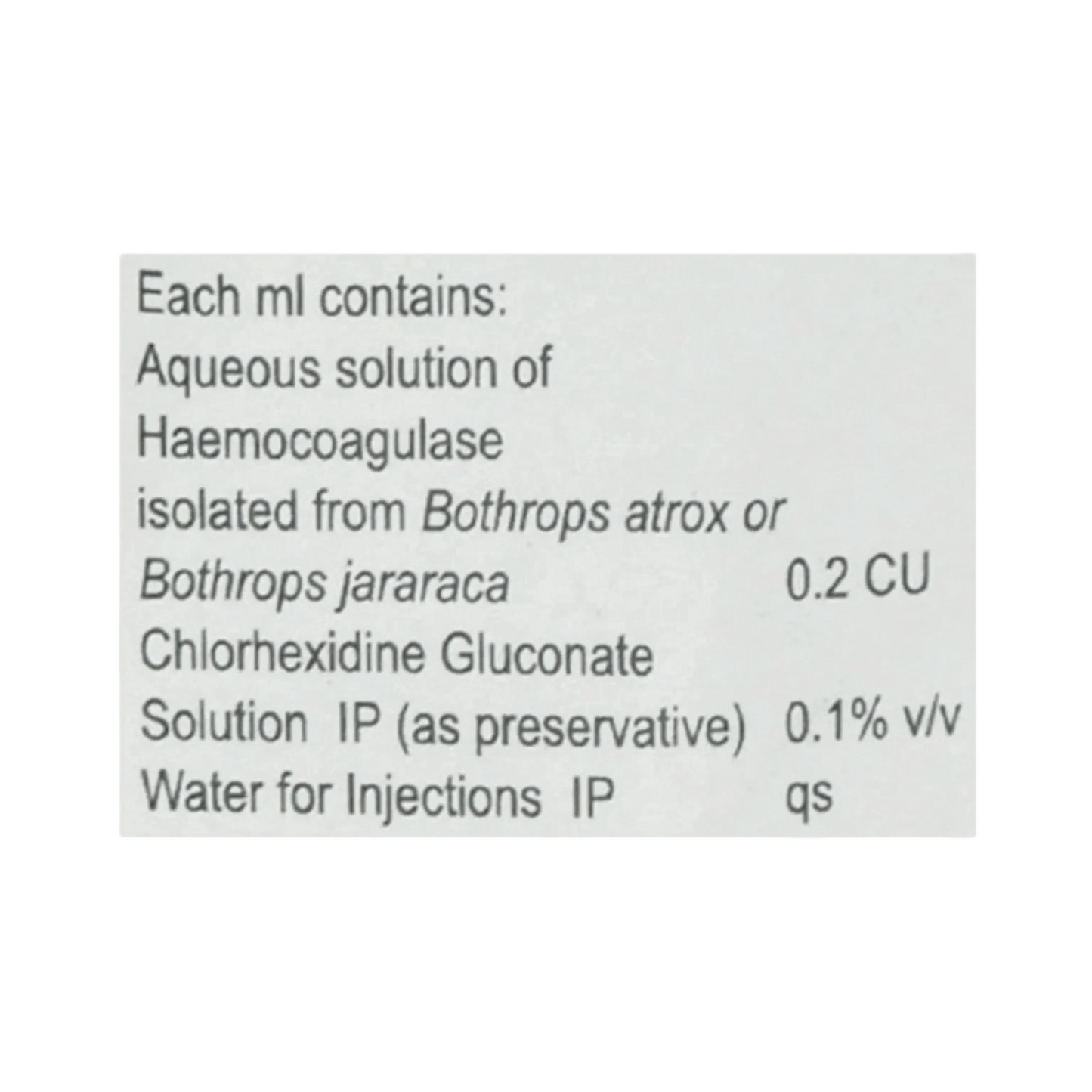 BOTROCLOT SOLUTION - Animeal