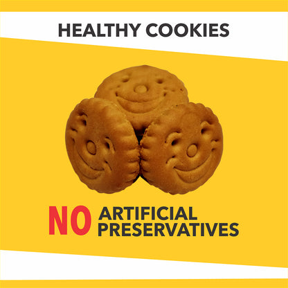 Baked Delights Chicken Flavour, Real Chicken Baked Cookies, Round Shaped- Dog Treats, 800 gm