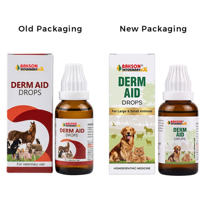 Bakson Veterinary Derm Aid Drops