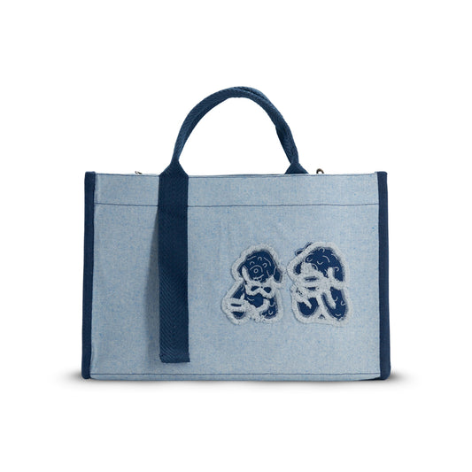 The FAR Store Barking Bros - Square Tote For Pet Paret