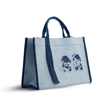 The F.A.R Store Barking Bros - Square Tote For Pet Paret