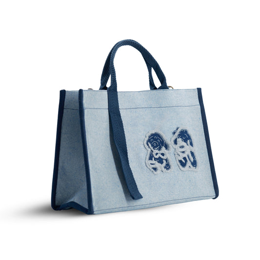 The FAR Store Barking Bros - Square Tote For Pet Paret