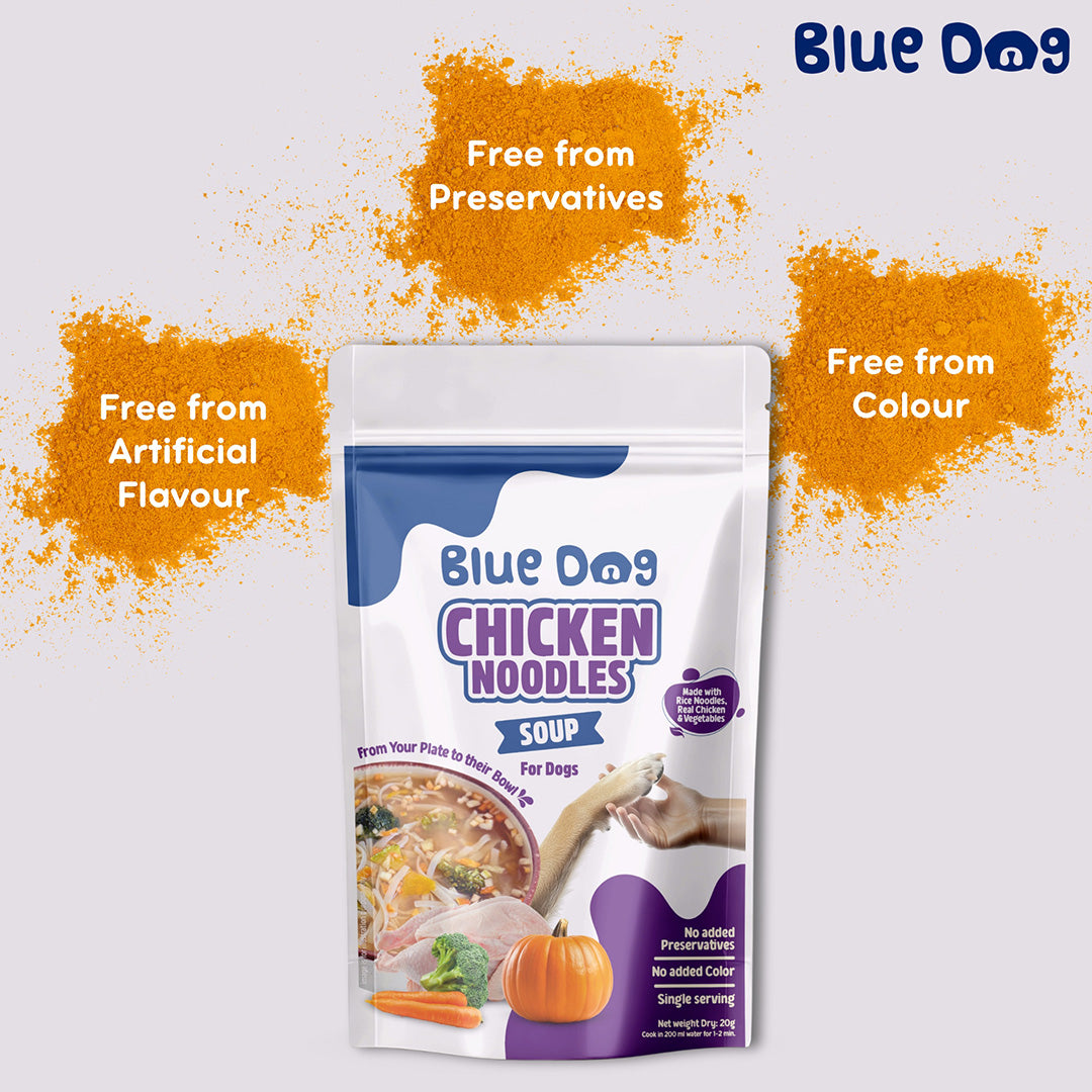 Bluedog Chicken Noodles Instant Soup