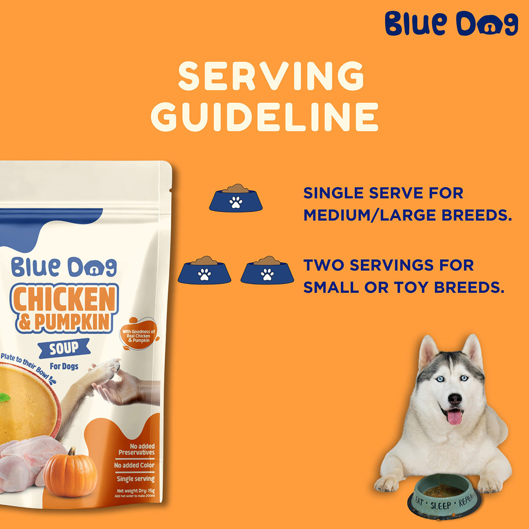 Bluedog Chicken & Pumpkin Instant Soup