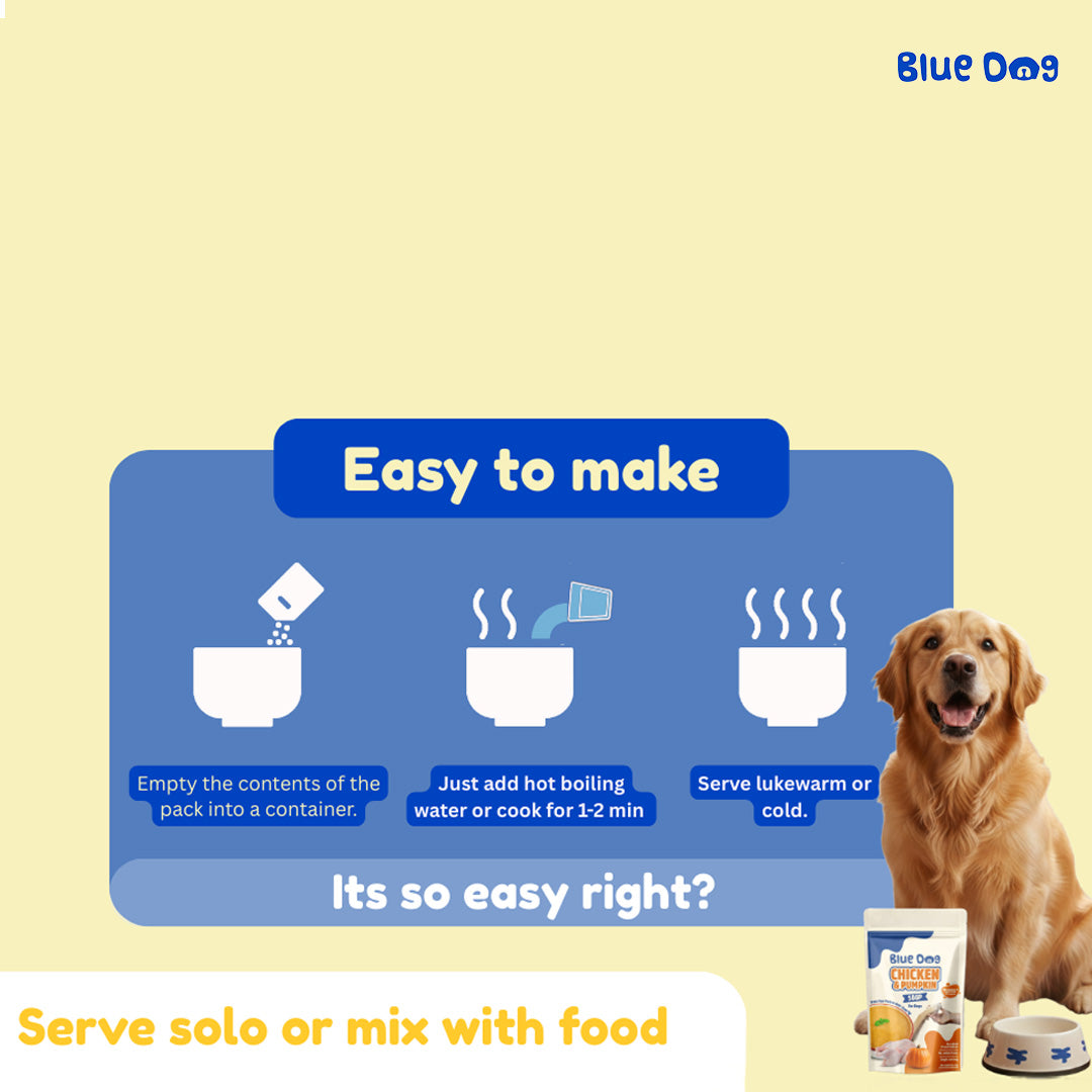 Bluedog Chicken & Pumpkin Instant Soup