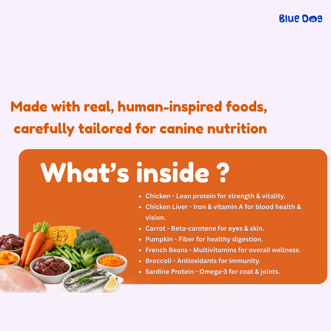 Bluedog Chicken & Vegetable Instant Soup