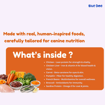 Bluedog Chicken & Vegetable Instant Soup