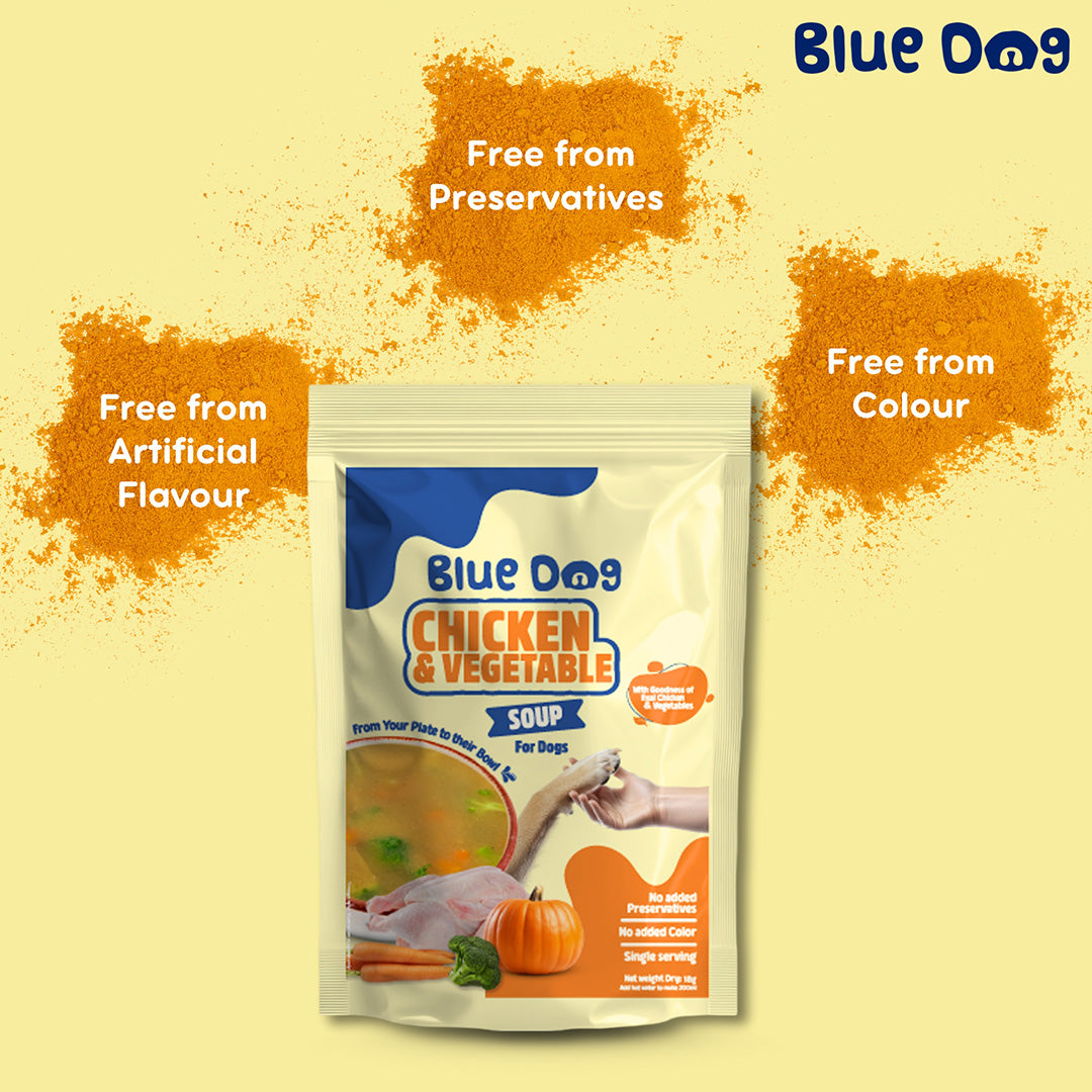 Bluedog Chicken & Vegetable Instant Soup