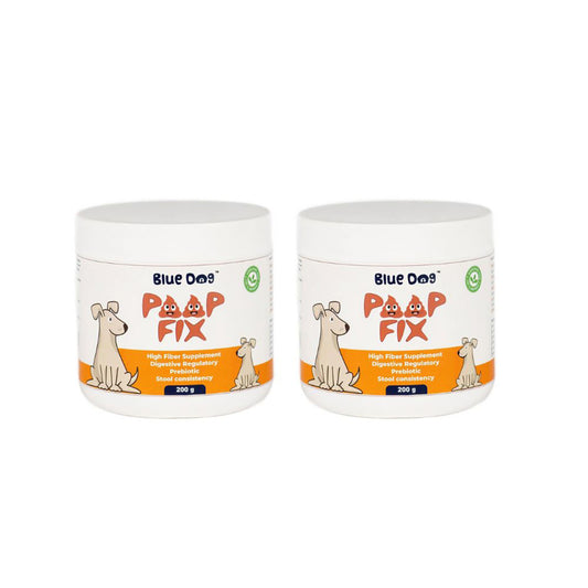 Bluedog Poopfix Prebiotic High Fiber Gut Health Supplement For Dogs
