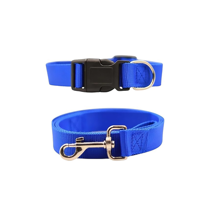 Bravo and Company Leash and Collar | Blue