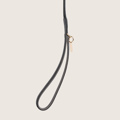 Bruni Boi City Boi Black Leather Dog Leash