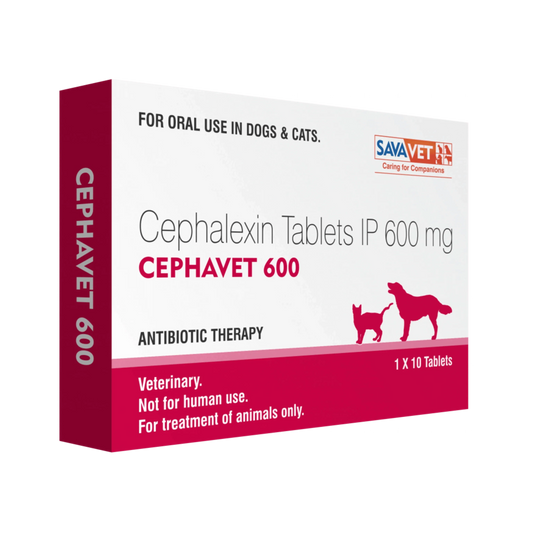 CEPHAVET 600MG TABLET - Animeal