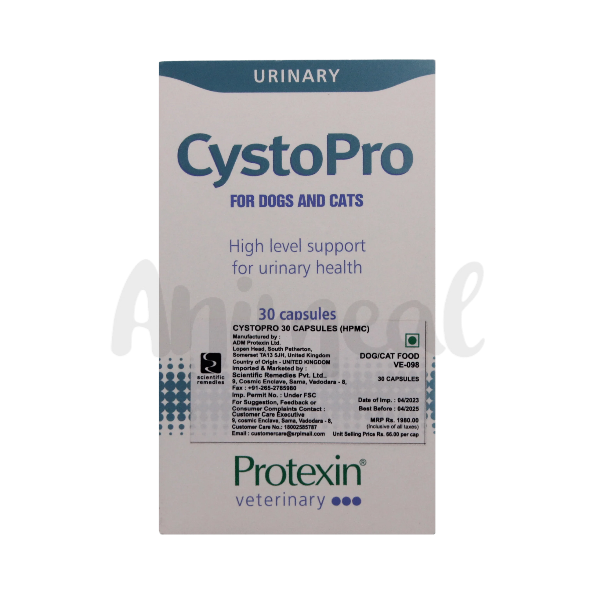 CYSTOPRO CAPSULE - Animeal
