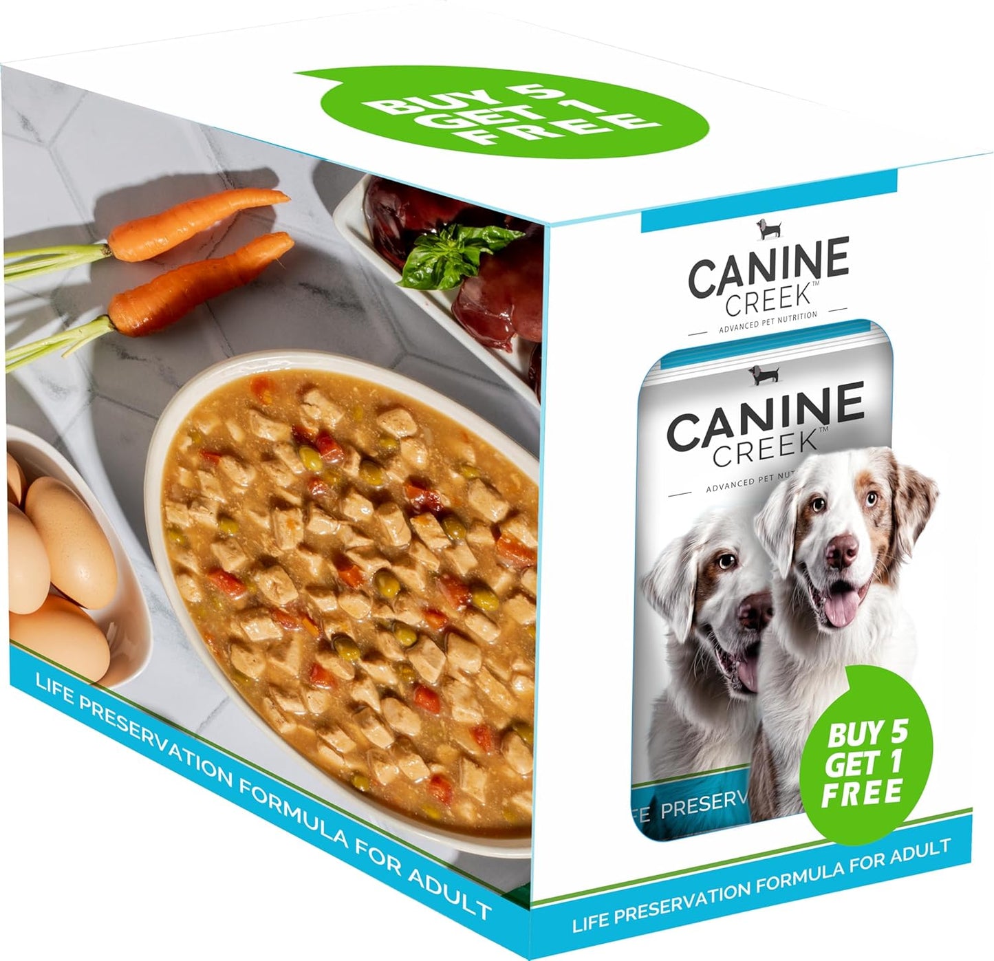 Canine Creek Adult Gravy 120g (5+1 Pieces)