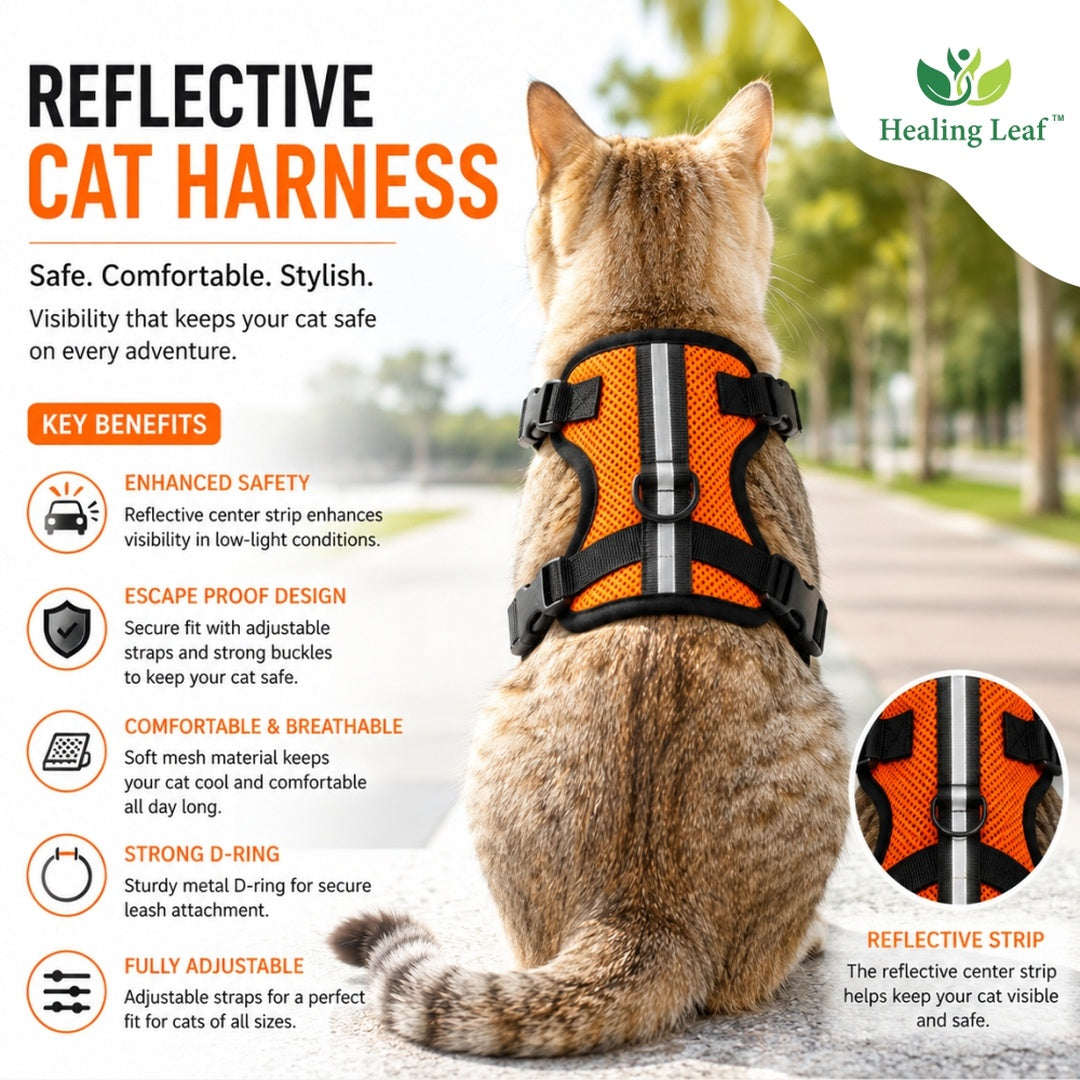 Healing Leaf Cat harness (Full body)