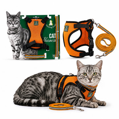 Healing Leaf Cat harness (Full body)