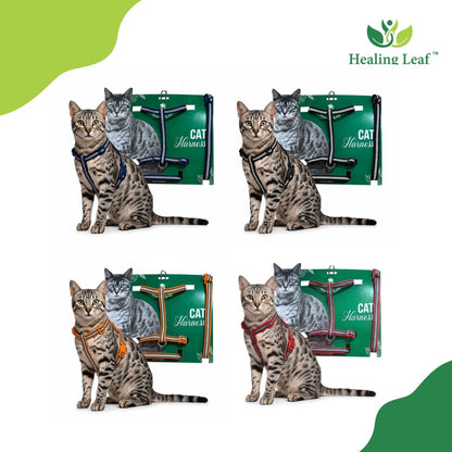 Healing Leaf Cat Harness (single strap)