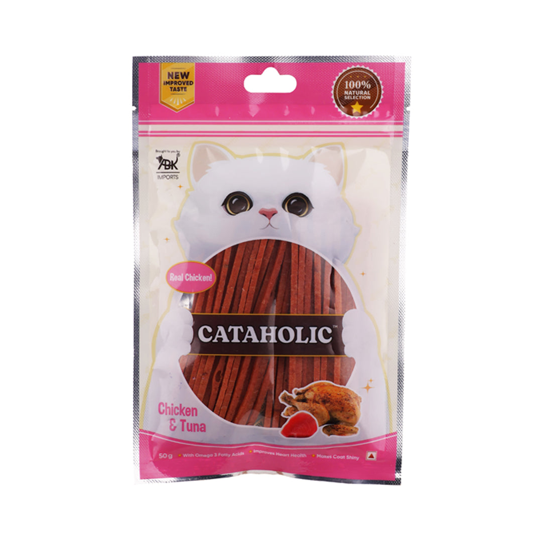 Cataholic Chicken and Tuna Sliced