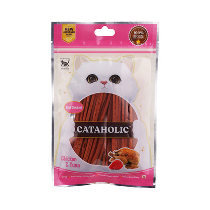 Cataholic Chicken and Tuna Sliced