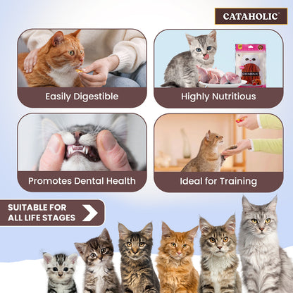 Cataholic Chicken and Tuna Sliced