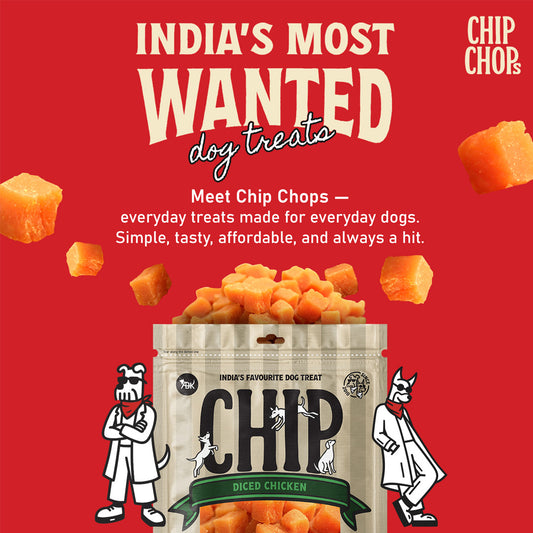 Chip Chops Diced Chicken, 70 gm