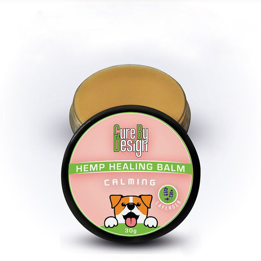 Cure By Design Hemp Healing Balm for Dogs & Cats | Calming | 30gm
