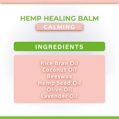 Cure By Design Hemp Healing Balm for Dogs & Cats | Calming | 30gm