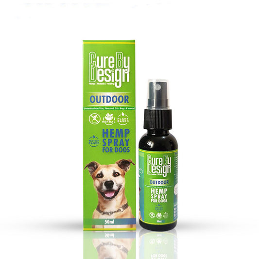 Cure By Design Hemp Spray for Dogs | Outdoor