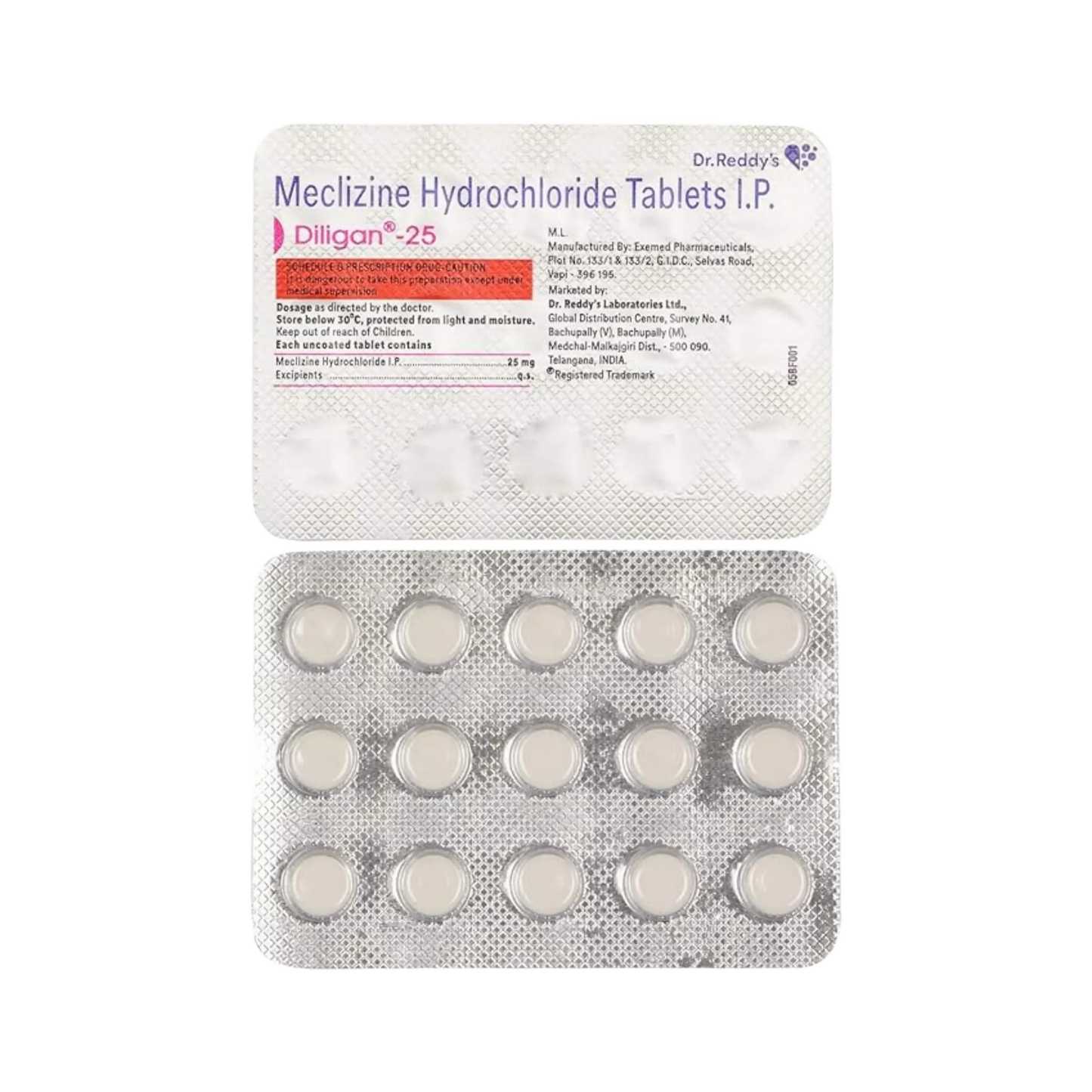 DILIGAN-25 TABLET - Animeal
