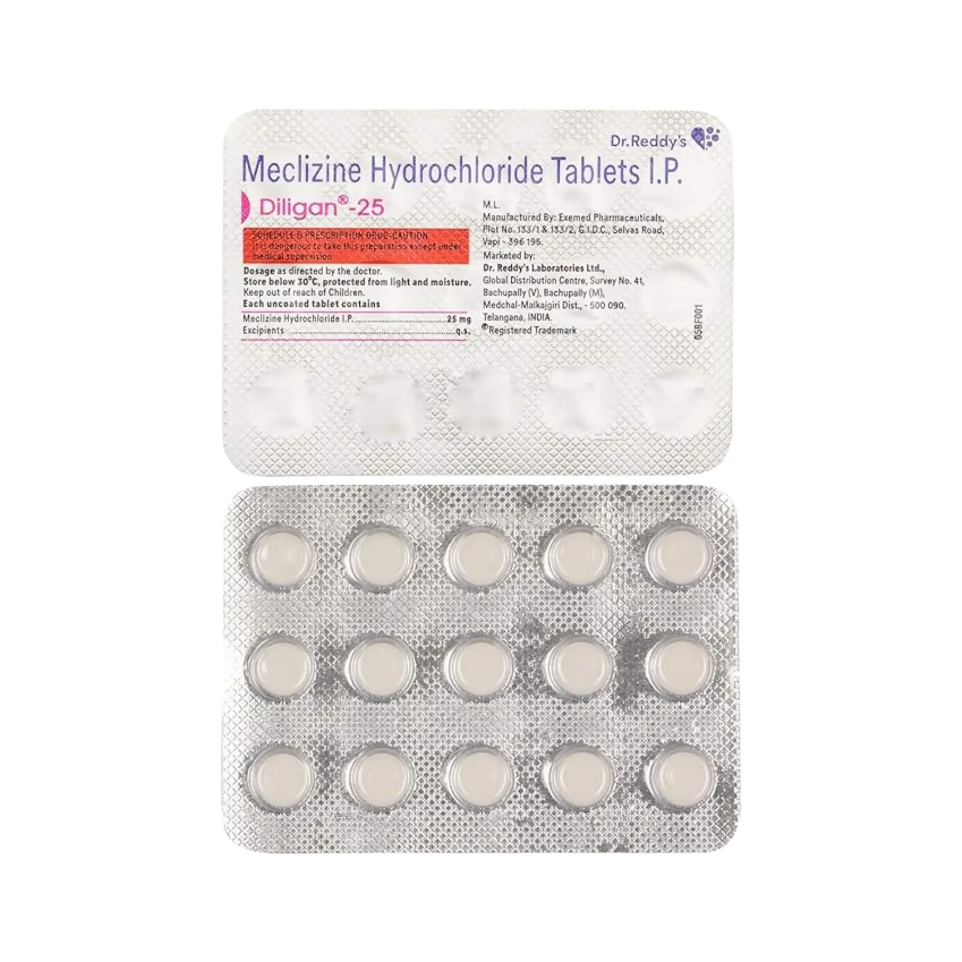 DILIGAN-25 TABLET - Animeal