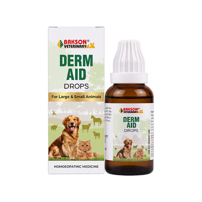 Bakson Veterinary Derm Aid Drops