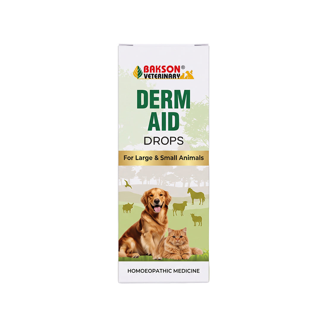 Bakson Veterinary Derm Aid Drops