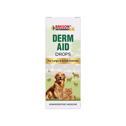 Bakson Veterinary Derm Aid Drops