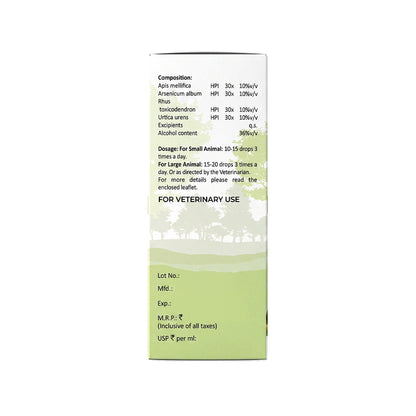 Bakson Veterinary Derm Aid Drops