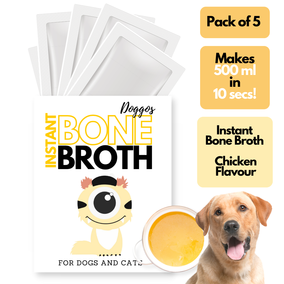 Doggos Instant Chicken Bone Broth Gut Formula (Makes 5 x 100ml)